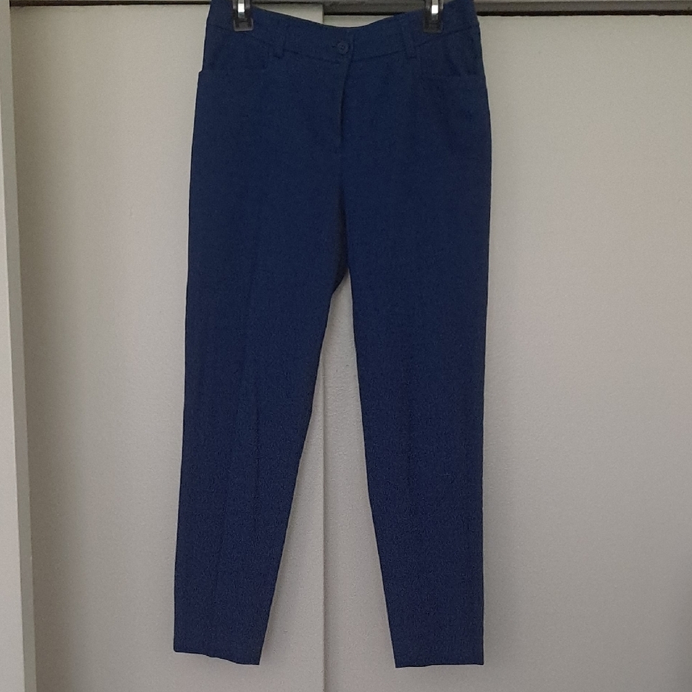 Anne Klein Royal Blue Trousers
